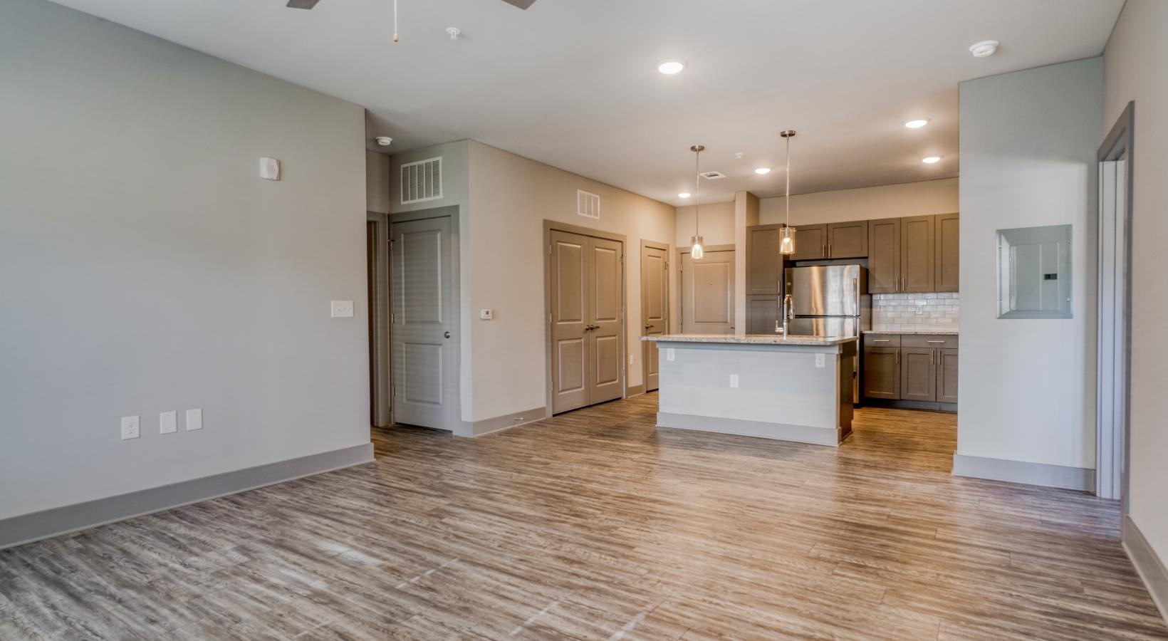 The essence of exceptional living a large empty kitchen